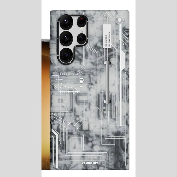 YOUNGKIT Shockproof for Samsung Galaxy S23 Ultra Case -WHITE - Picture 5 of 6